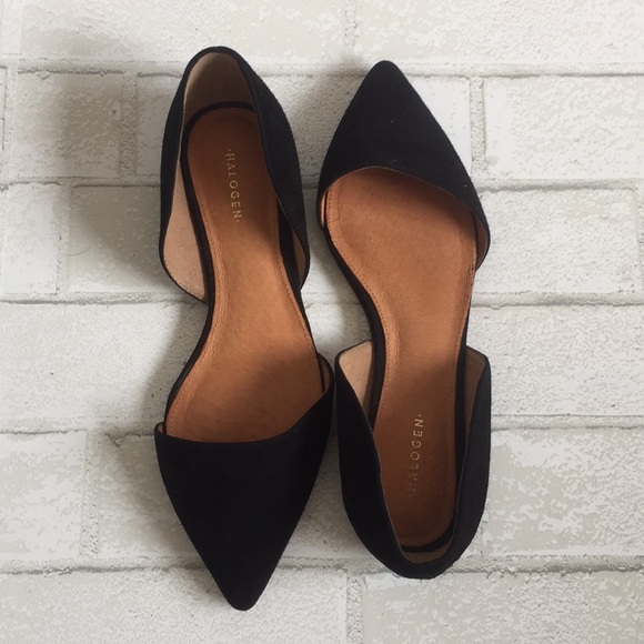 Halogen Shoes - 🍁Halogen black suede flats